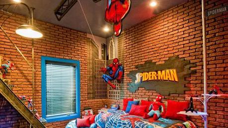 chambre-spiderman
