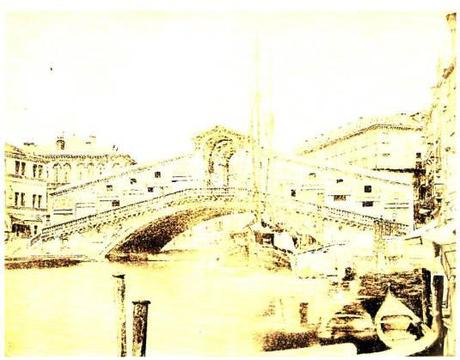 Pont du Rialto, daguerréotype anonyme de 1855