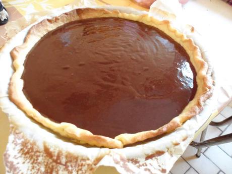 Tarte chocolat carambar Tarte chocolat carambar