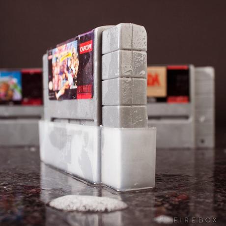 Du savon en forme de cartouches Game Boy savon super nintendo gkdv geek geekndev