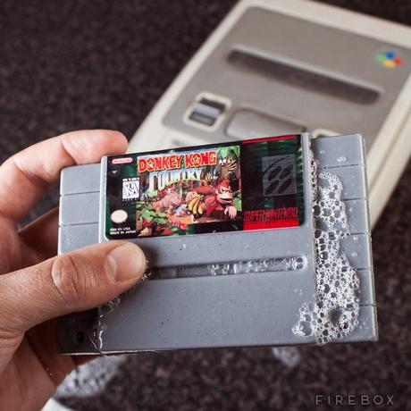 Du savon en forme de cartouches Game Boy cartouche savon super nintendo gkdv geekndev