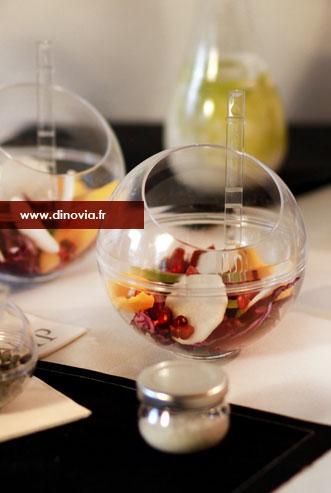 perla open Verre et verrine pour dégustation de vin