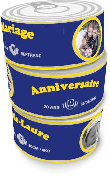 Personnalise ta boîte de pâté Hénaff henaff pate personnlisation boite gkdv geek geekndev
