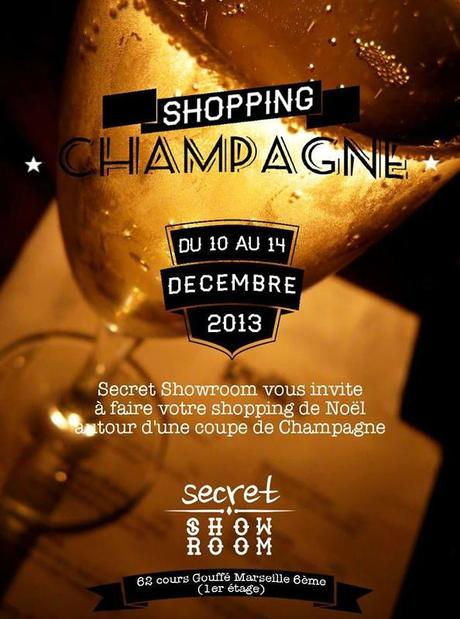 CONCOURS ! Un beau cadeau à gagner pour fêter l'évènement SHOPPING CHAMPAGNE chez SECRET SHOW ROOM ! 1460050_574382132626927_1136703362_n