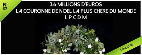 3,6 millions d'euros ! La couronne de noël la plus chère du monde !