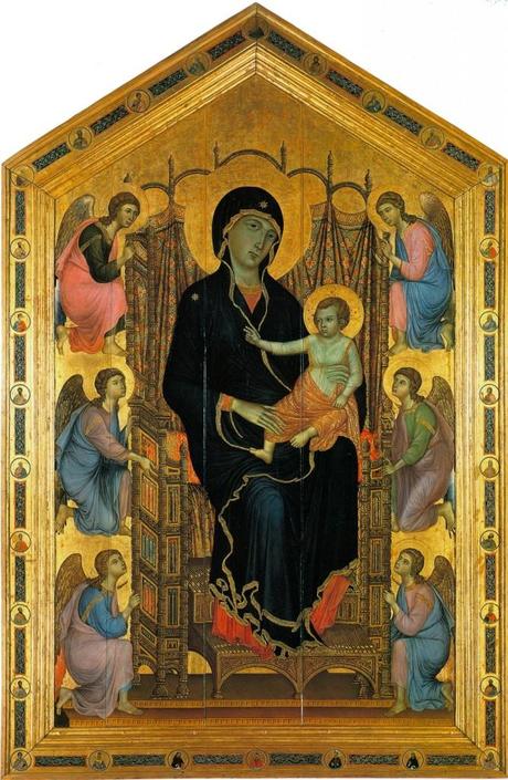 Duccio di Buoninsegna -  Madonne Rucellai - 1285 -  Galleria degli Uffizi - Florence