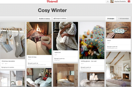 Mon board Pinterest pour un hiver super cocoon