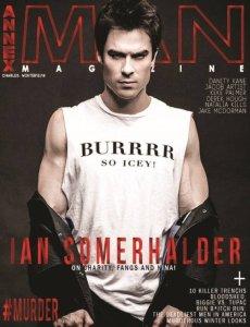 Ian Somerhalder pour Annex Man Magazine 
