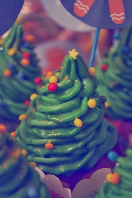 cupcake sapin de noël