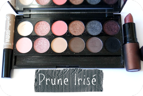 Un Look Prune Irisé Un Look Prune Irisé