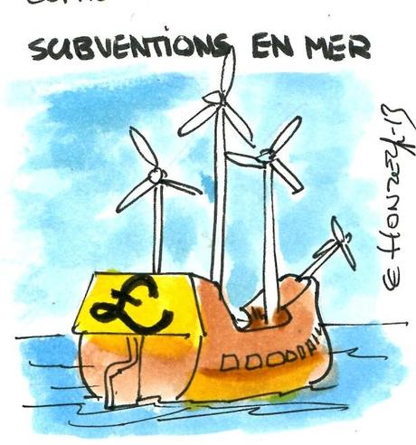 Les subventions renouvelables britanniques partent en mer imgscan contrepoints 2013-2475 subventions énergie