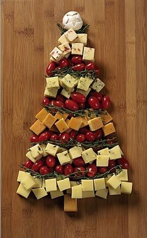 16 idées originales pour votre apéritif de Noël ! creative cheese platter2