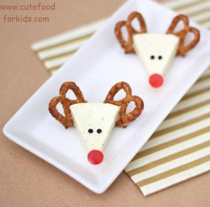 16 idées originales pour votre apéritif de Noël ! Cheese Reindeer