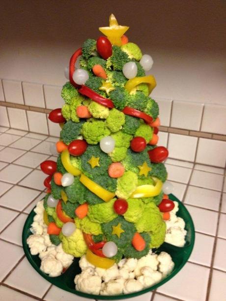 16 idées originales pour votre apéritif de Noël ! VEGGIE_CHRISTMAS_TREE