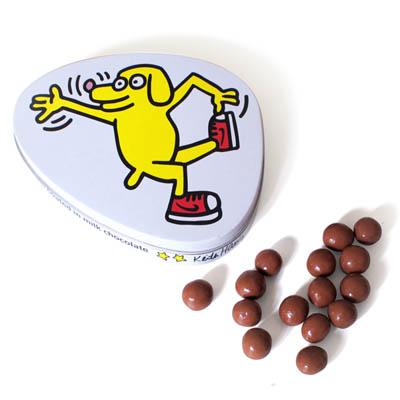 Chocolats, Biscuits, idées cadeaux et objets inédits Keith Haring