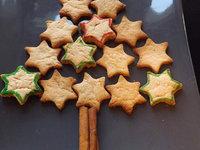 Petits sablés de Noël ( IG BAS)à la mandarine et cannelle Petits sablés de Noël ( IG BAS)à la mandarine et cannelle