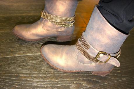 Mes Boots Bronze (à petit prix !) by La Modeuse