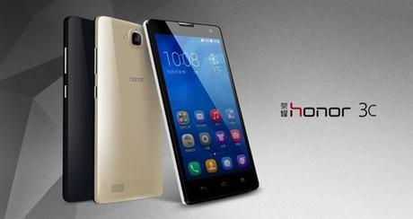 Huawei Honor 3C Huawei Honor 3X et 3C : Low cost, et pourtant..