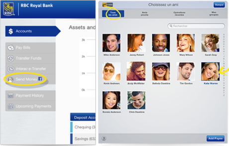 Communiqué RBC RBC Canada sur iPad