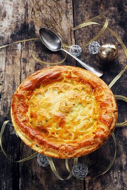 Pie aux noix de Saint Jacques et aux légumes pour continuer mon menu de fête très Brit'Food pour Marque Repère! Pie aux noix de Saint Jacques et aux légumes pour continuer mon menu de fête très Brit'Food pour Marque Repère!