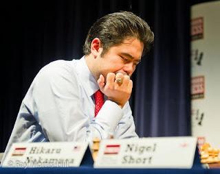 Echecs : l'Américain Hikaru Nakamura au Chess Sixteen de Londres © Ray Morris-Hill 