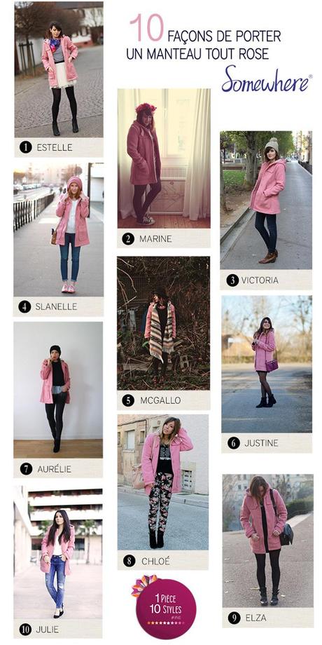 somewhere duffle coat 1P10S photo planche 10 somewhere 1P10S : Somewhere