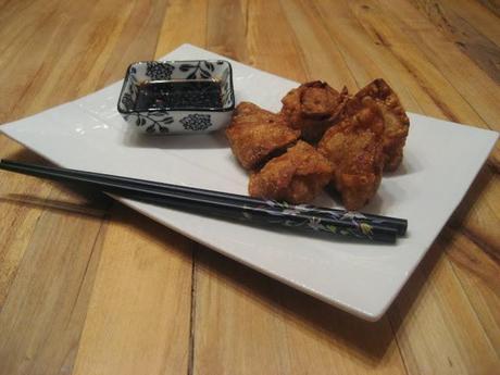 Wontons frits au porc Wontons frits au porc