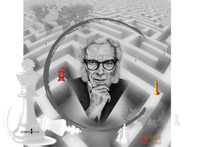 Isaac Asimov et les 3 lois du joueur d'échecs