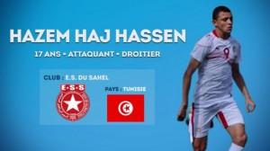 PSG : une pépite tunisienne dans le viseur ? Hazem-Haj-Hassen