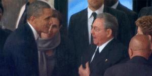 Une poignée de main : signe d’un rapprochement entre Cuba et les États-Unis ? une-poignee-de-main-signe-dun-rapprochement-entre-cuba-et-les-etats-unis