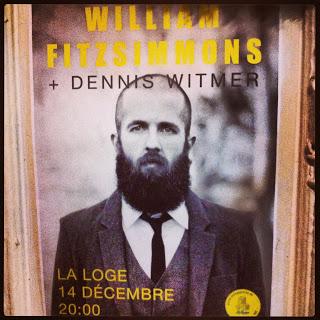 William Fitzsimmons a touché le public de La Loge en plein coeur William Fitzsimmons a touché le public de La Loge en plein coeur