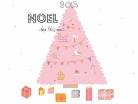 Noël des blogueurs en cette année 2013 Illustration de Julie