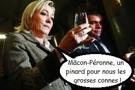 Dernière minute (17/12/2013) Tout arrive : Marine Le Pen fait de la pub.