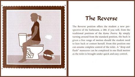 KamaPootra: Variez vos positions aux toilettes the reverse karma pootra position wc toilettes geek gkdv geekndev