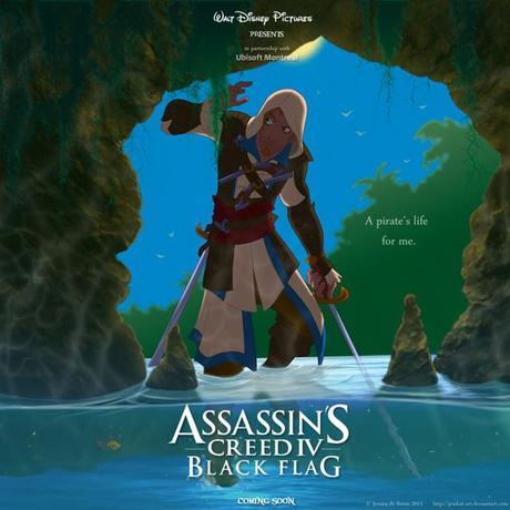 Si Assassin’s Creed était un film Disney AC4-Disney-poster-style