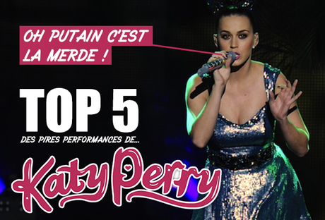 Top 5 des pires performances de Katy Perry