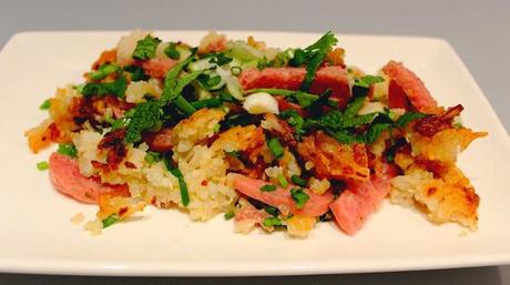 N109 - Nem Thadeua - Salade Laotienne de Riz Croustillant