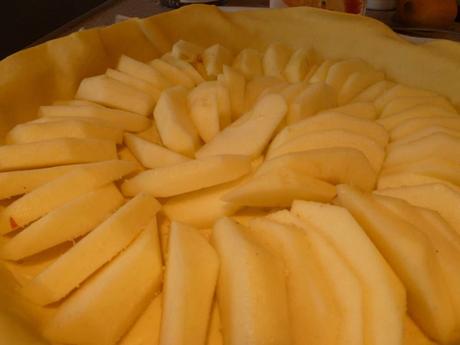 Tarte au flan & aux pomme Tarte au flan &; aux pomme