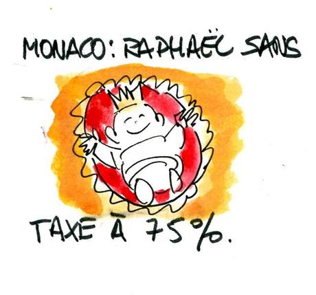 L’AS Monaco, le caillou dans la chaussure de Hollande imgscan contrepoints 2013-2497 taxe 75