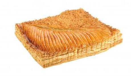 galette des rois litchi noix de coco et fruit de la passion Christophe Roussel 2014 galette des rois litchi noix de coco et fruit de la passion Christophe Roussel 2014