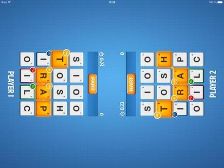 Ruzzle : 50 millions de téléchargements et support de l’iPad