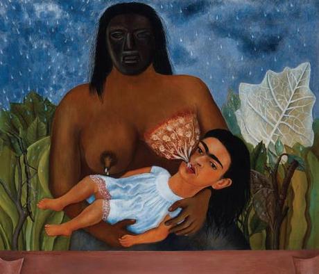 Frida Kahlo - My Nurse and I - 1937