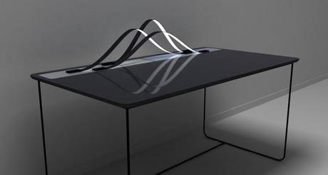 Kanagawa le bureau aux courbes lumineuses par Simon Evrard Kanagawa le bureau aux courbes lumineuses par Simon Evrard