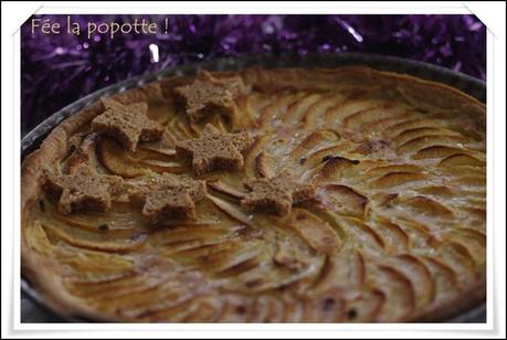 Tarte aux pommes et au pain d'épices pommes 1
