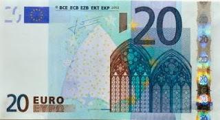 Les billets en Euro