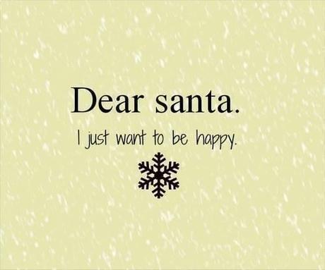 Cher Père Noël, j'ai été très sage cette année... dear santa