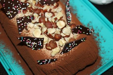 Bûche pralinée, caramel, brownie noisettes! IMG_9262