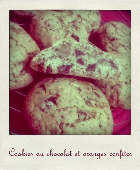 L'Avent des Gourmands #21 : Cookies au chocolat et oranges confites L'Avent des Gourmands #21 : Cookies au chocolat et oranges confites