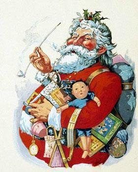 Merry old Santa Claus by Thomas Nast