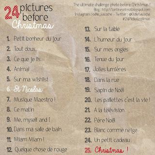 24 Pictures Before Christmas : récap de la troisième semaine 24 Pictures Before Christmas : récap de la troisième semaine